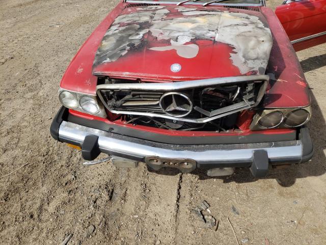 10704412023006 - 1975 MERCEDES-BENZ 450 SL RED photo 7