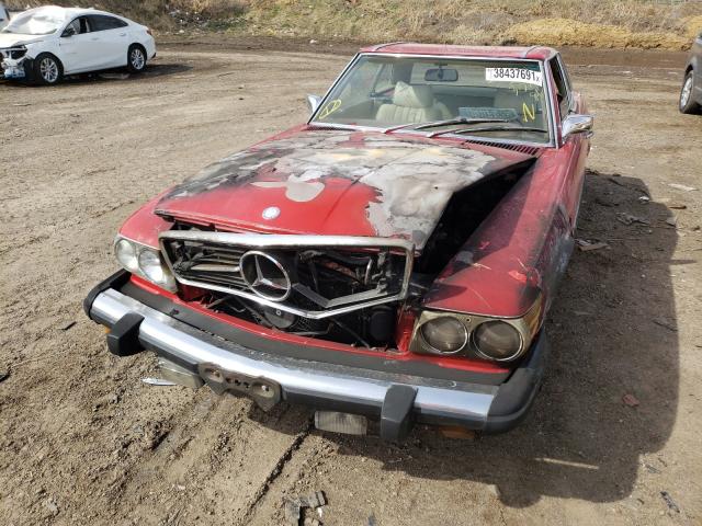 10704412023006 - 1975 MERCEDES-BENZ 450 SL RED photo 9