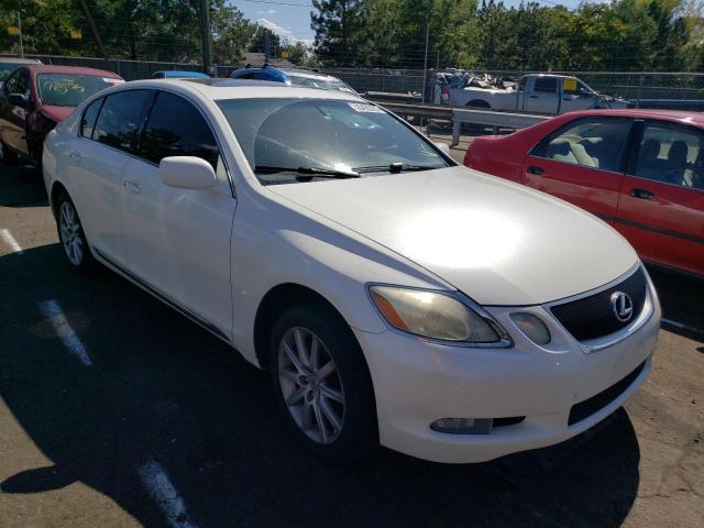 JTHCH96S060015754 - 2006 LEXUS GS 300 WHITE photo 1