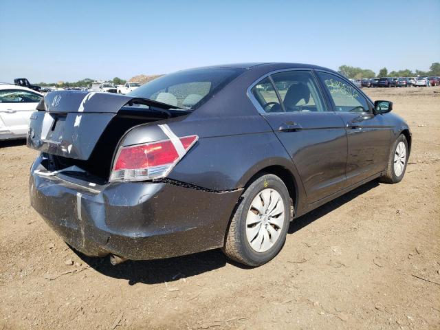 JHMCP263X8C055814 - 2008 HONDA ACCORD LX BLUE photo 4