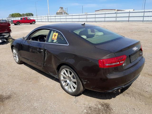 WAUVFAFR3CA004653 - 2012 AUDI A5 PRESTIG BROWN photo 3