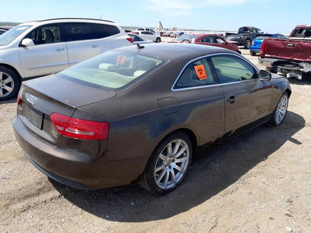 WAUVFAFR3CA004653 - 2012 AUDI A5 PRESTIG BROWN photo 4