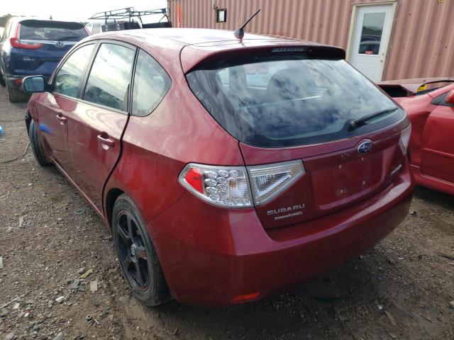 JF1GH6A6XBH820240 - 2011 SUBARU IMPREZA 2. RED photo 3