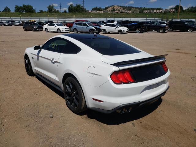 1FA6P8CF0K5120879 - 2019 FORD MUSTANG GT WHITE photo 3