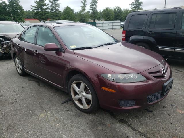 1YVHP80C185M42057 - 2008 MAZDA 6 I MAROON photo 1