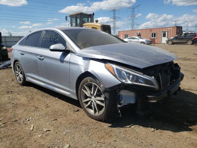 5NPE34AB8HH541252 - 2017 HYUNDAI SONATA SILVER photo 1