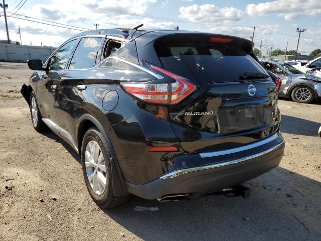 5N1AZ2MH8GN169827 - 2016 NISSAN MURANO BLACK photo 3