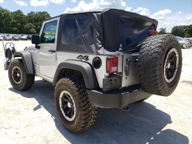 1J4AA2D16AL228059 - 2010 JEEP WRANGLER S SILVER photo 3