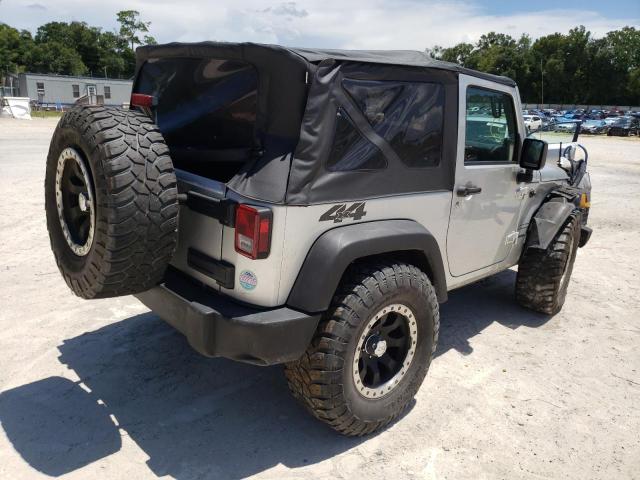 1J4AA2D16AL228059 - 2010 JEEP WRANGLER S SILVER photo 4