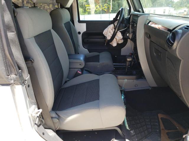 1J4AA2D16AL228059 - 2010 JEEP WRANGLER S SILVER photo 5