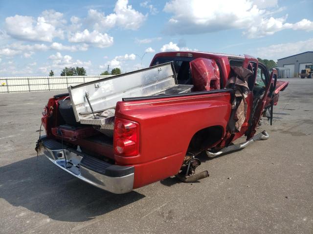 1D7HE38P99S765285 - 2009 DODGE DAKOTA SXT BURGUNDY photo 4