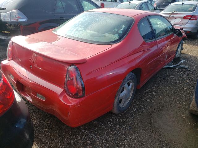 2G1WX15K829128204 - 2002 CHEVROLET MONTE CARL წითელი ფოტო 4