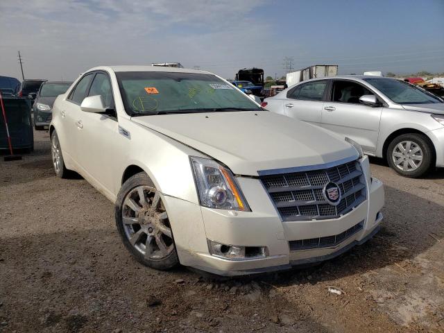 1G6DR57V180150655 - 2008 CADILLAC CTS HI FEA WHITE photo 1