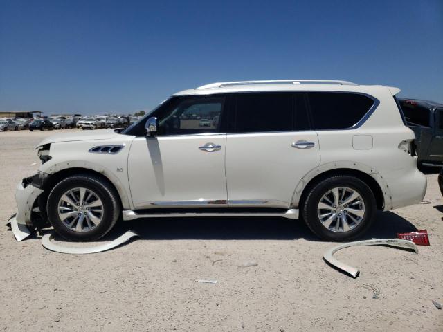 JN8AZ2NC5G9400672 - 2016 INFINITI QX80 WHITE photo 9