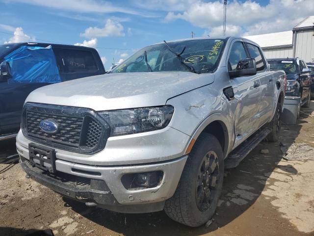 1FTER4FH2KLA74893 - 2019 FORD RANGER XL SILVER photo 2