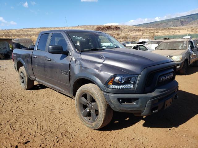 1C6RR7GGXKS617347 - 2019 RAM 1500 CLASS GRAY photo 1