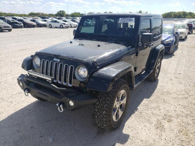 1C4AJWBG8JL936639 - 2018 JEEP WRANGLER S BLACK photo 2
