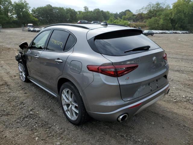 ZASPAKBN6L7C92935 - 2020 ALFA ROMEO STELVIO TI GRAY photo 3