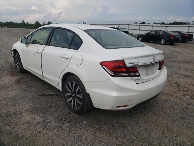 19XFB2F90FE022537 - 2015 HONDA CIVIC EXL 白色 照片 3