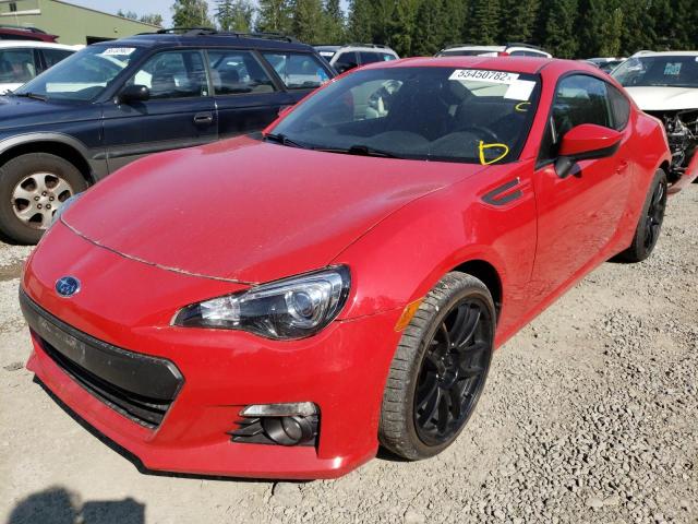 JF1ZCAC16F9602971 - 2015 SUBARU BRZ 2.0 LI RED photo 2