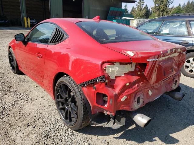 JF1ZCAC16F9602971 - 2015 SUBARU BRZ 2.0 LI RED photo 3