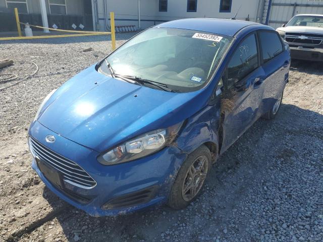 3FADP4BJ6KM152235 - 2019 FORD FIESTA SE BLUE photo 2