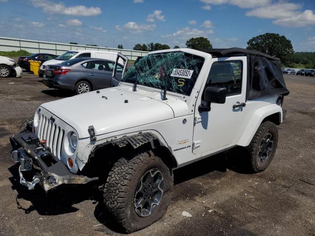 1C4AJWBG0CL173518 - 2012 JEEP WRANGLER S WHITE photo 2