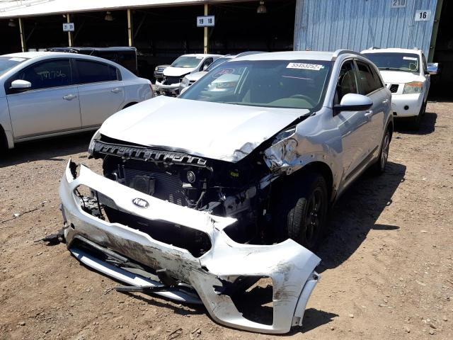 KNDCB3LC5L5396951 - 2020 KIA NIRO LX SILVER photo 2