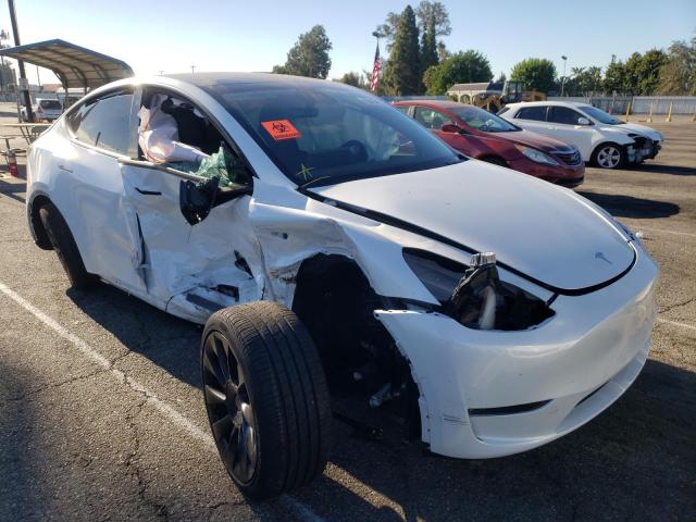 7SAYGDEEXNF354579 - 2022 TESLA MODEL Y WHITE photo 1