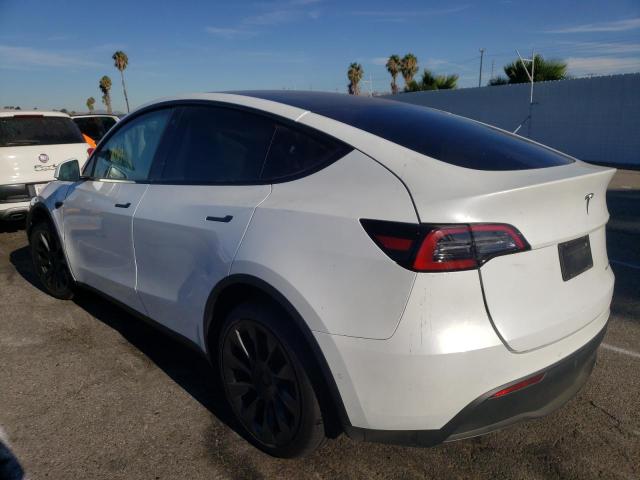 7SAYGDEEXNF354579 - 2022 TESLA MODEL Y أبيض صورة 3