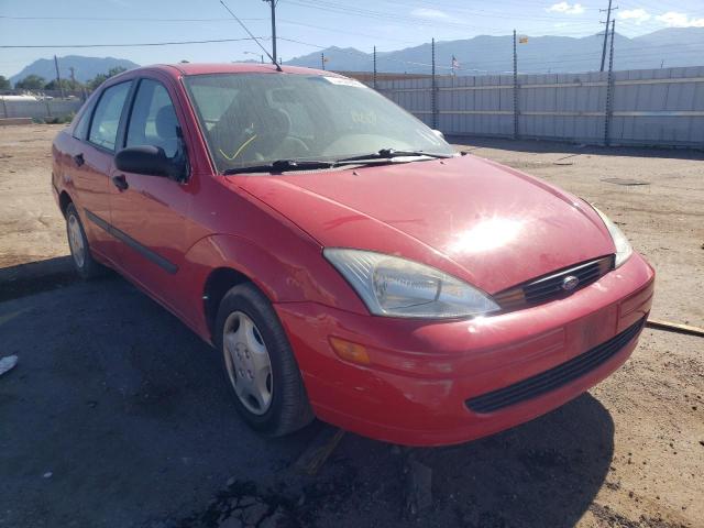 1FAFP33P12W211486 - 2002 FORD FOCUS LX RED photo 1