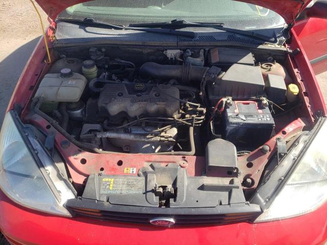 1FAFP33P12W211486 - 2002 FORD FOCUS LX RED photo 7
