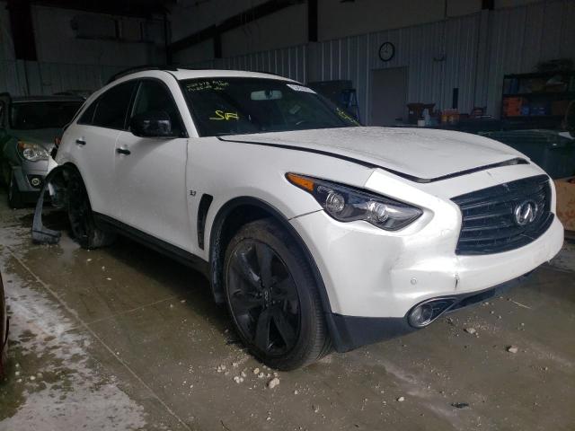 JN8CS1MW8GM752502 - 2016 INFINITI QX70 WHITE photo 1