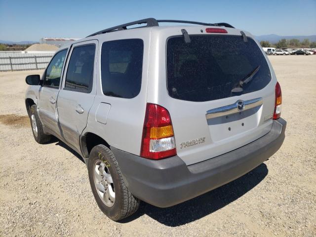 4F2YZ02B94KM19479 - 2004 MAZDA TRIBUTE DX SILVER photo 3