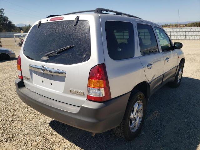 4F2YZ02B94KM19479 - 2004 MAZDA TRIBUTE DX SILVER photo 4