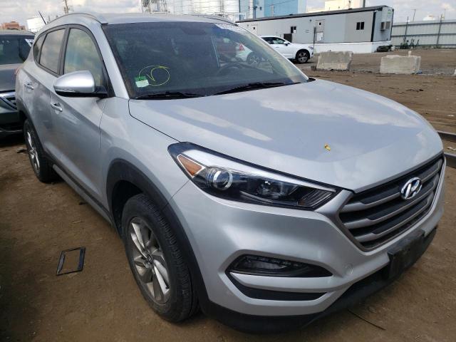 KM8J33A46JU693581 - 2018 HYUNDAI TUCSON SEL SILVER photo 1