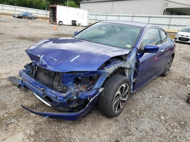 1HGCT1B35GA003404 - 2016 HONDA ACCORD LX- BLUE photo 2