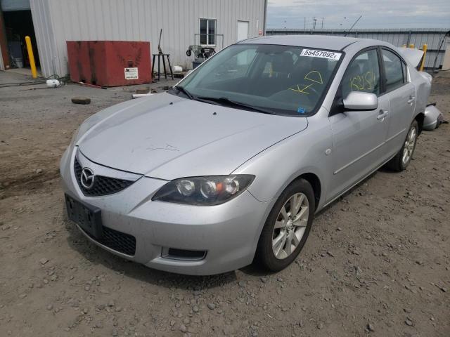 JM1BK32F371769702 - 2007 MAZDA 3 I SILVER photo 2