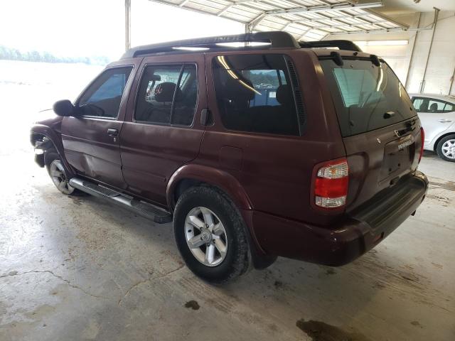 JN8DR09Y04W900811 - 2004 NISSAN PATHFINDER MAROON photo 3