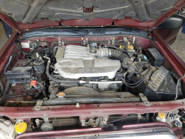 JN8DR09Y04W900811 - 2004 NISSAN PATHFINDER MAROON photo 7