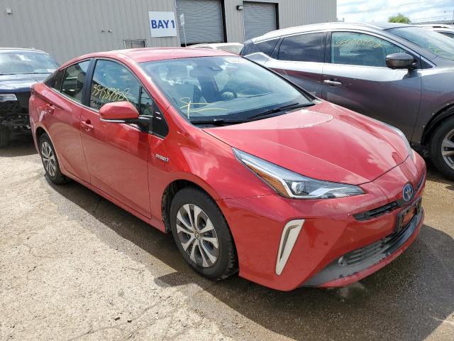 JTDL9MFU1N3035057 - 2022 TOYOTA PRIUS LE RED photo 1