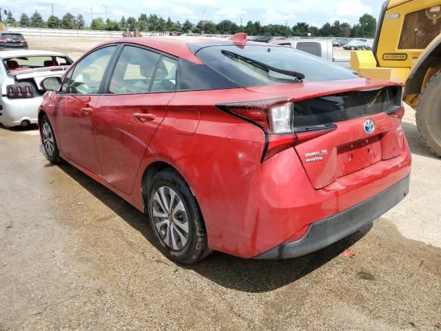 JTDL9MFU1N3035057 - 2022 TOYOTA PRIUS LE RED photo 3