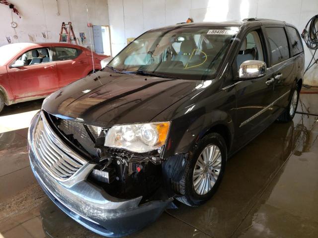 2C4RC1GG5CR245135 - 2012 CHRYSLER TOWN & COU BLACK photo 2