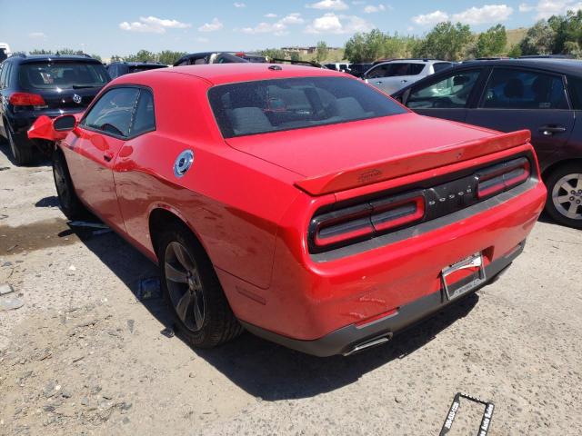 2C3CDZAG9JH271433 - 2018 DODGE CHALLENGER RED photo 3