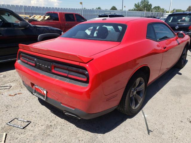 2C3CDZAG9JH271433 - 2018 DODGE CHALLENGER RED photo 4