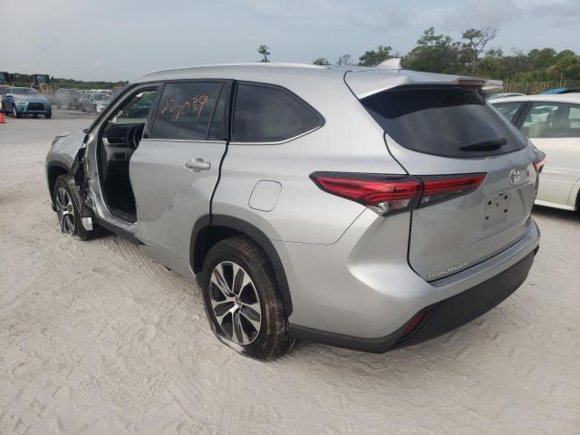 5TDHZRAH5MS086037 - 2021 TOYOTA HIGHLANDER XLE  ფოტო 3