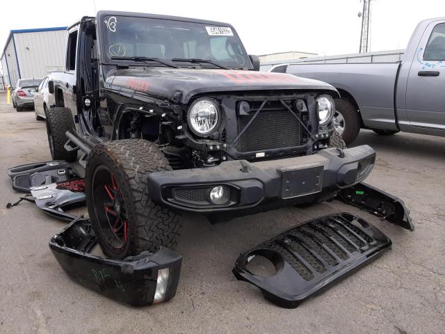 1C6JJTAM7ML591704 - 2021 JEEP GLADIATOR BLACK photo 1