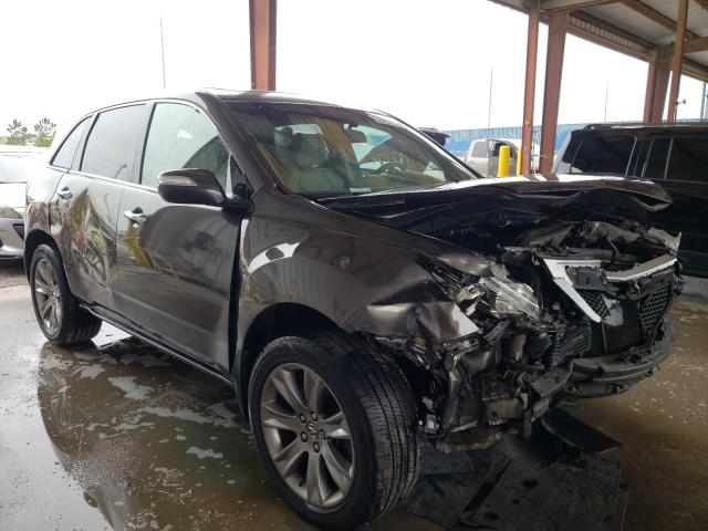 2HNYD2H69CH527184 - 2012 ACURA MDX ADVANC GRAY photo 1