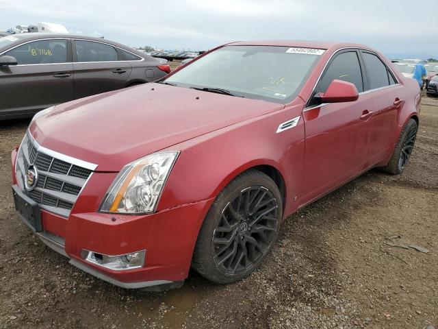1G6DT57V680167694 - 2008 CADILLAC CTS HI FEA RED photo 2