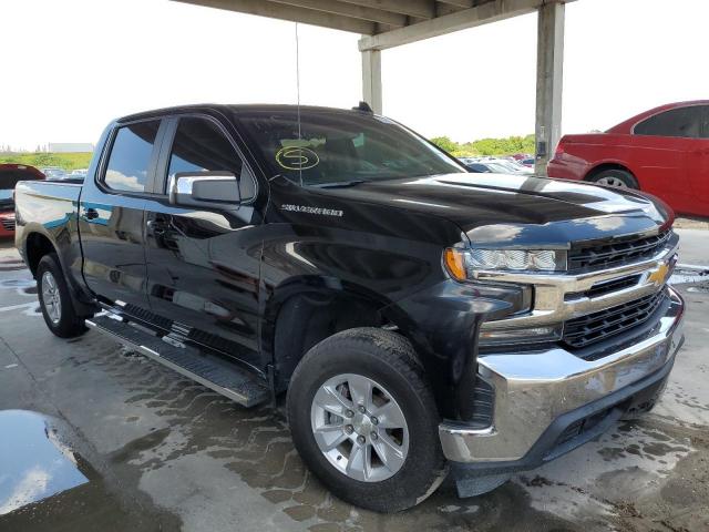 1GCPWCED1KZ121757 - 2019 CHEVROLET SILVERADO BLACK photo 1